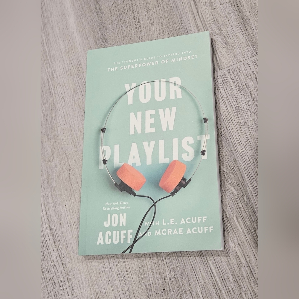 BOGO Your New Playlist Jon Acuff Paperback Book